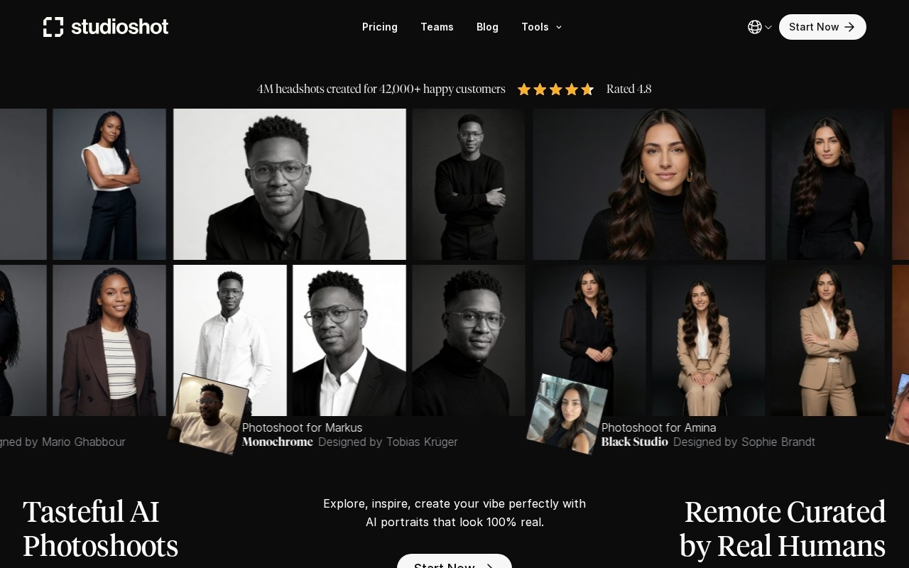 Studio Shot – Home (Website)
